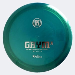 Kastaplast GrymX in turquoise, k1 plastic and last run effect