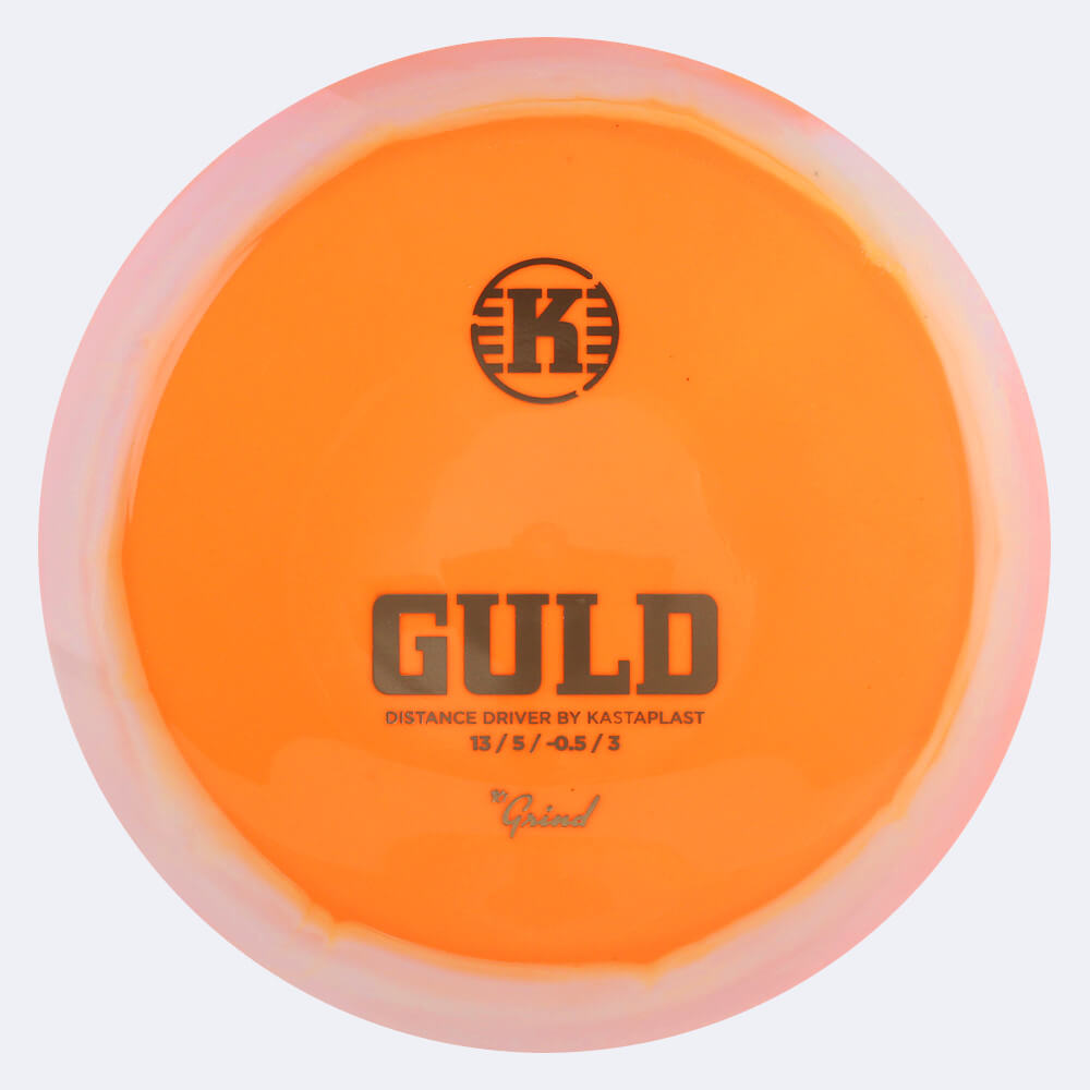 Kastaplast Guld in classic-orange, k1 grind plastic Kastaplast Guld in classic-orange, k1 grind plastic