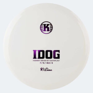 Kastaplast Idog in white, k1 plastic