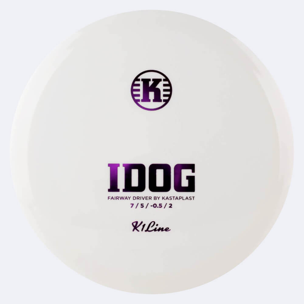 Kastaplast Idog in white, k1 plastic Kastaplast Idog in white, k1 plastic