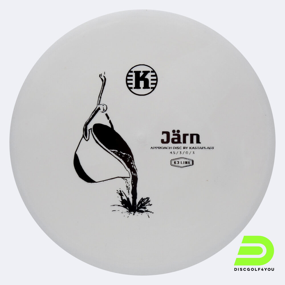 kastaplast järn in weiss, im k3 kunststoff und ohne spezialeffekt Kastaplast Järn in weiss, im K3 Kunststoff und ohne Spezialeffekt