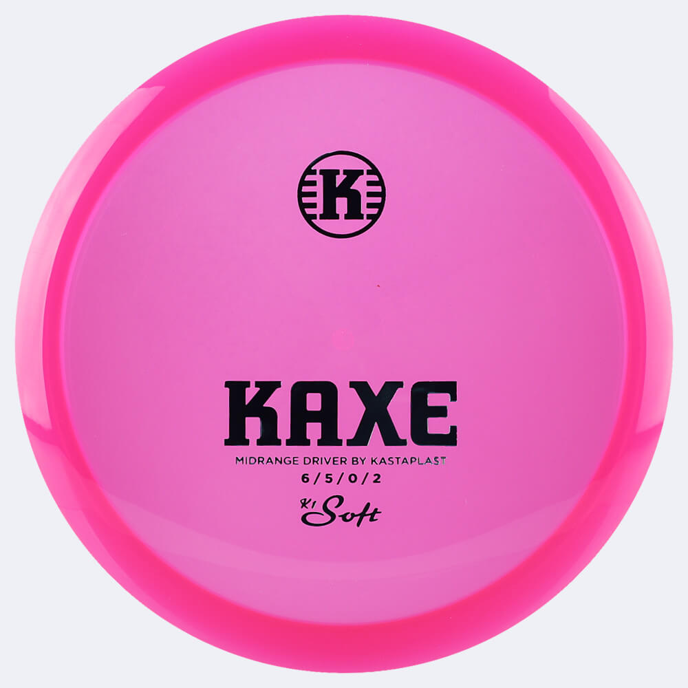 Kastaplast Kaxe retooled in pink, k1 soft plastic Kastaplast Kaxe retooled in pink, k1 soft plastic