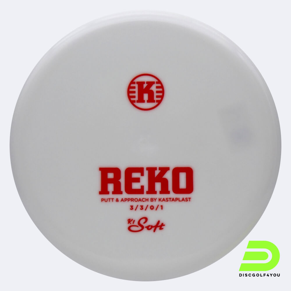 Kastaplast Reko in white, k1 soft plastic Kastaplast Reko in white, k1 soft plastic