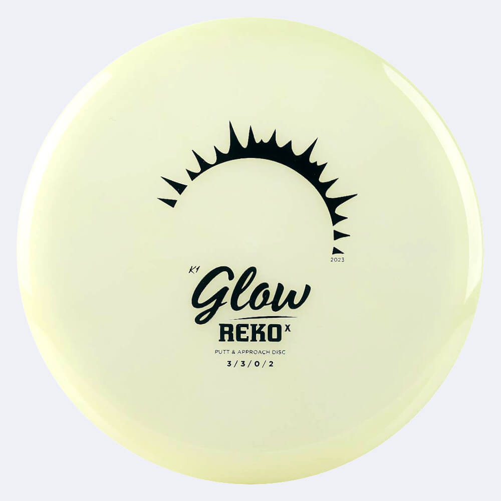 Kastaplast RekoX in white, k1 glow plastic and glow effect Kastaplast RekoX in white, k1 glow plastic and glow effect