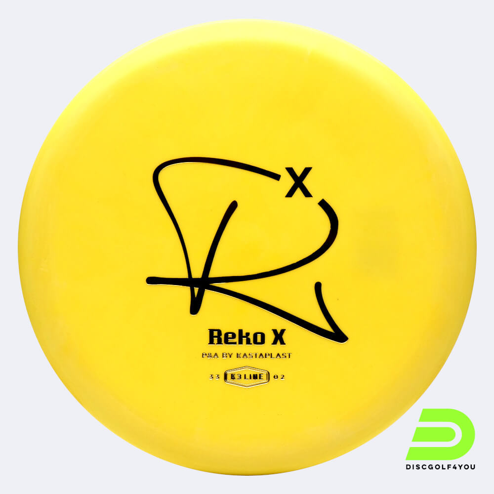 Kastaplast RekoX in yellow, k3 plastic Kastaplast RekoX in yellow, k3 plastic