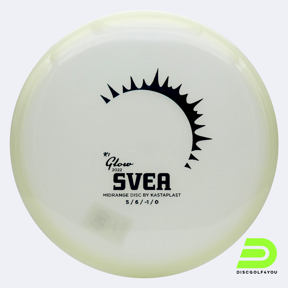 kastaplast svea in weiss, im k1 glow kunststoff und glow spezialeffekt Kastaplast Svea in weiss, im K1 Glow Kunststoff und glow Spezialeffekt