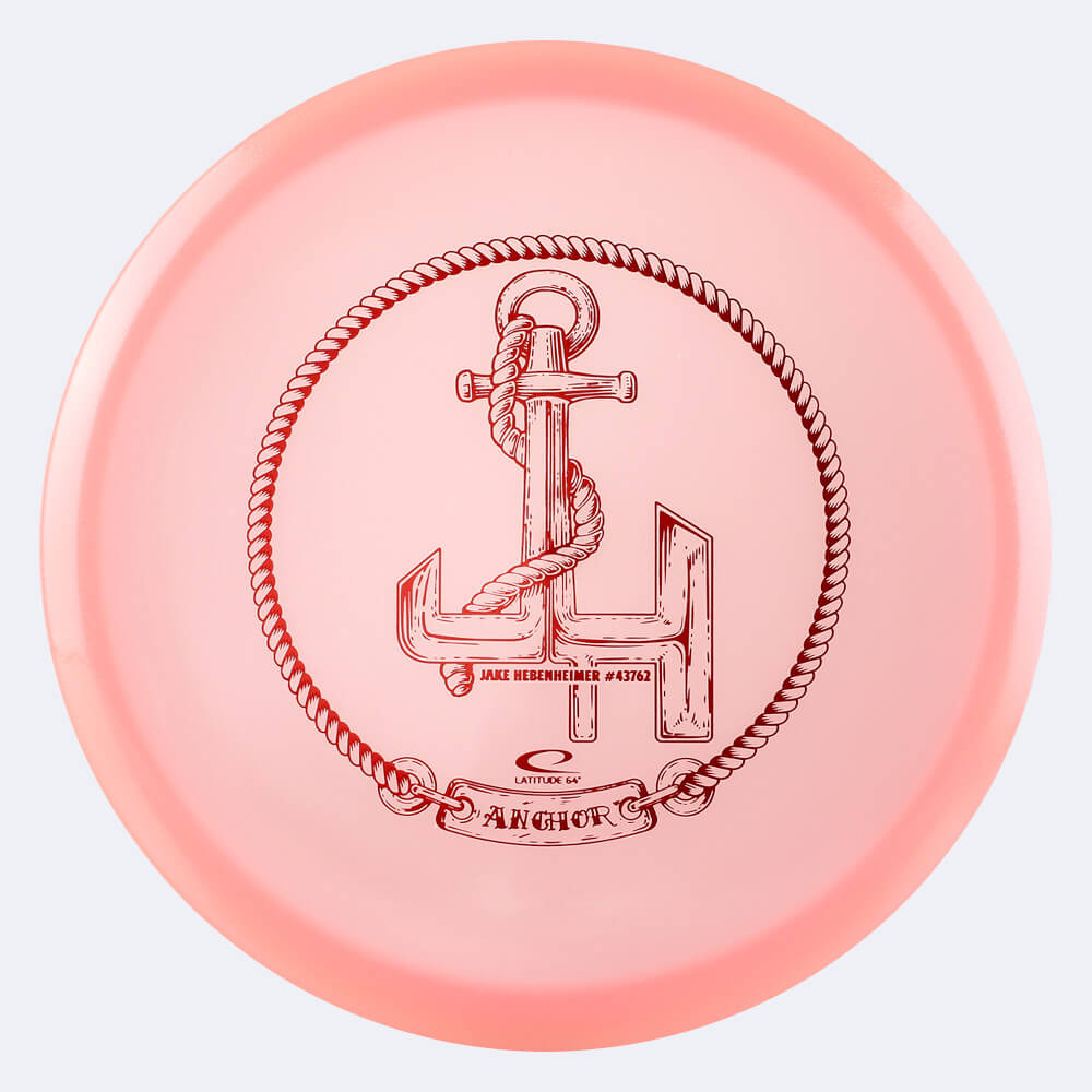 Latitude 64° Anchor in pink, opto moonshine plastic and glow effect Latitude 64° Anchor in pink, opto moonshine plastic and glow effect