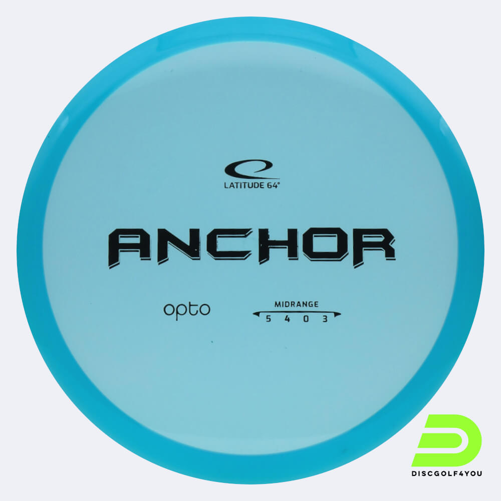 Latitude 64° Anchor in turquoise, opto plastic Latitude 64° Anchor in turquoise, opto plastic