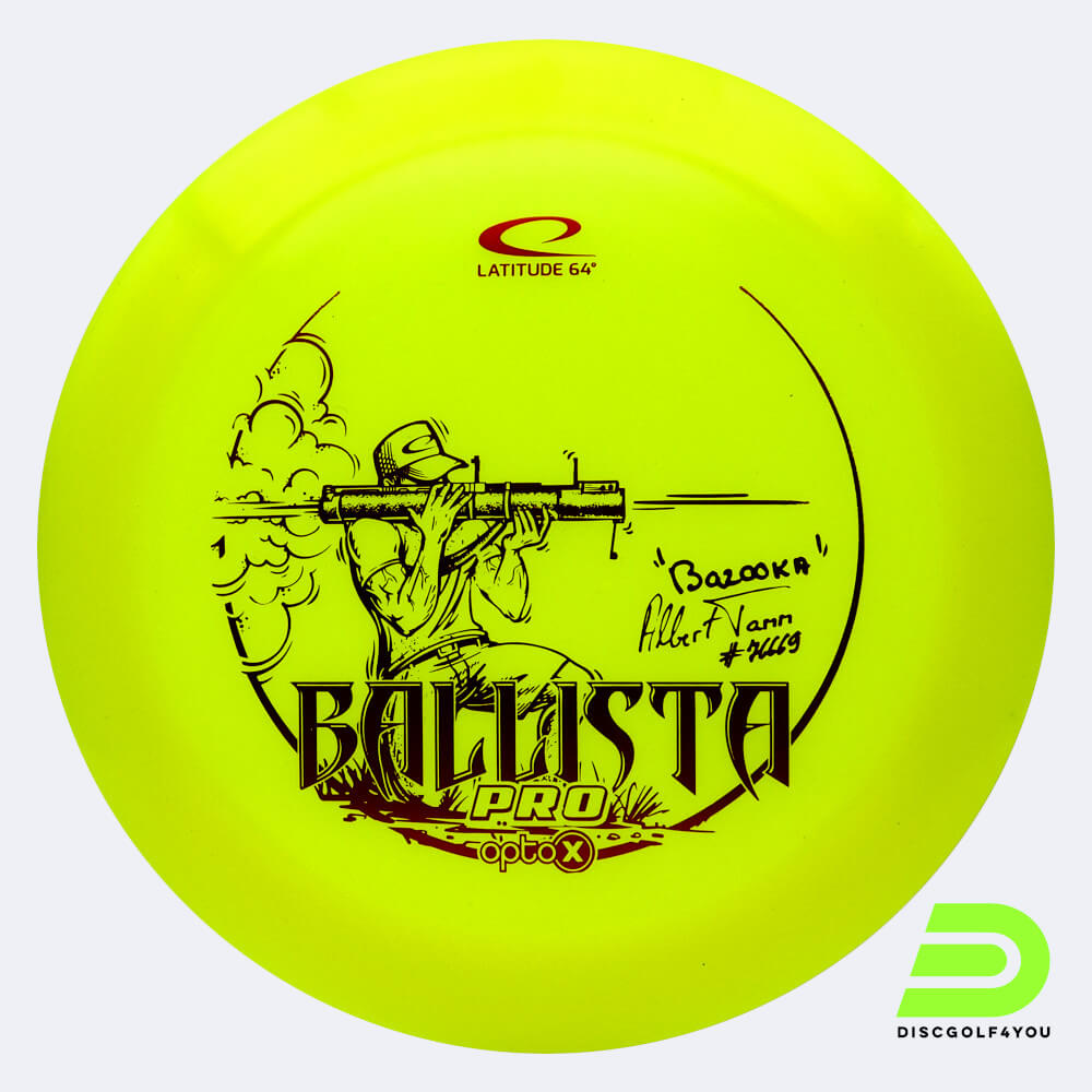 Latitude 64° Ballista Pro Albert Tamm TS in yellow, opto x plastic Latitude 64° Ballista Pro Albert Tamm TS in yellow, opto x plastic