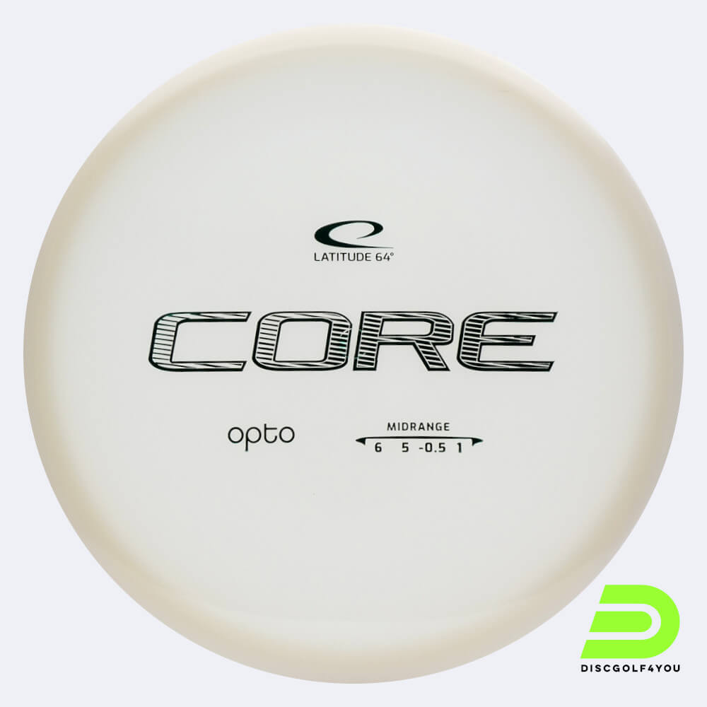 Latitude 64° Core in white, opto plastic Latitude 64° Core in white, opto plastic