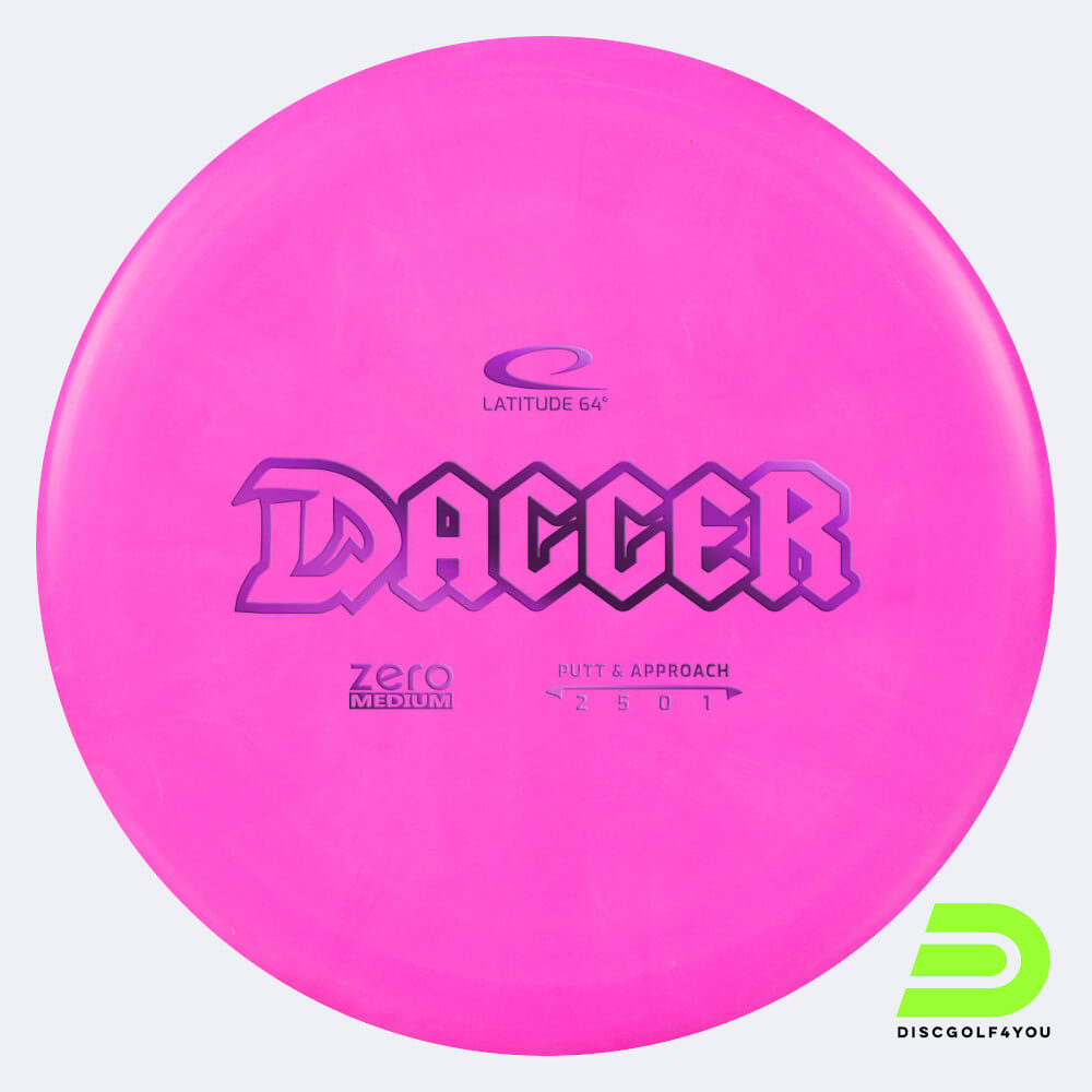 latitude 64° dagger in rosa, im zero medium kunststoff und ohne spezialeffekt Latitude 64° Dagger in rosa, im Zero Medium Kunststoff und ohne Spezialeffekt