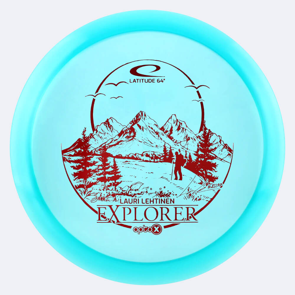 Latitude 64° Explorer - Lauri Lehtinen Team Series in turquoise, opto x plastic Latitude 64° Explorer - Lauri Lehtinen Team Series in turquoise, opto x plastic