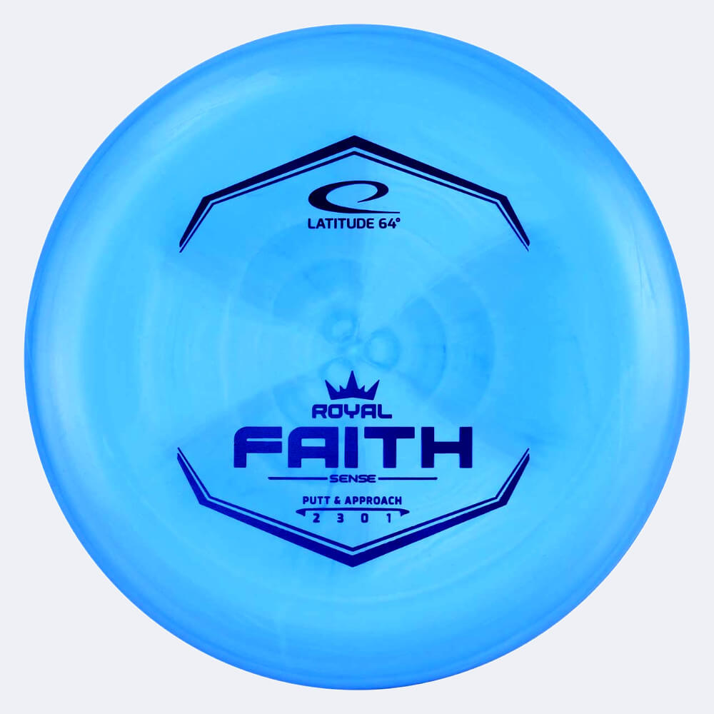 Latitude 64° Faith in light-blue, sense plastic Latitude 64° Faith in light-blue, sense plastic