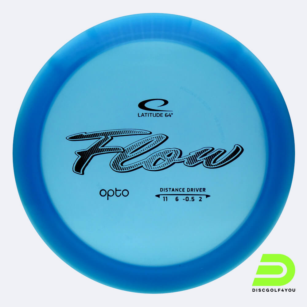 Latitude 64° Flow in blue, opto plastic Latitude 64° Flow in blue, opto plastic