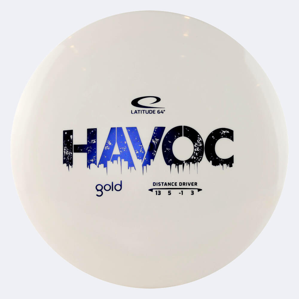 Latitude 64° Havoc in white, gold plastic Latitude 64° Havoc in white, gold plastic