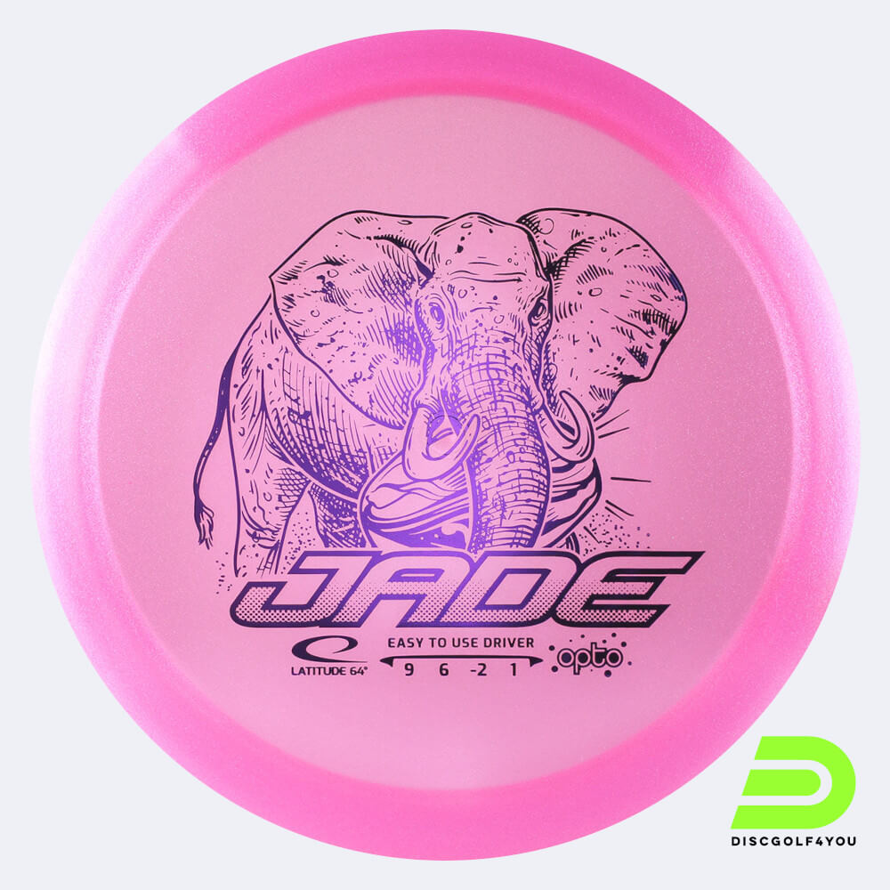Latitude 64° Jade in pink, opto glimmer plastic Latitude 64° Jade in pink, opto glimmer plastic