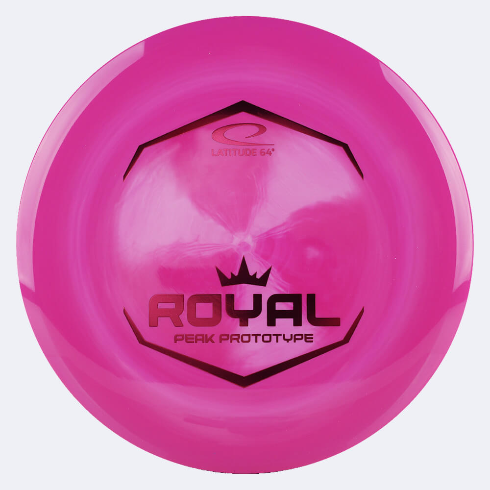 Latitude 64° Peak in pink, royal grand plastic and prototype effect Latitude 64° Peak in pink, royal grand plastic and prototype effect