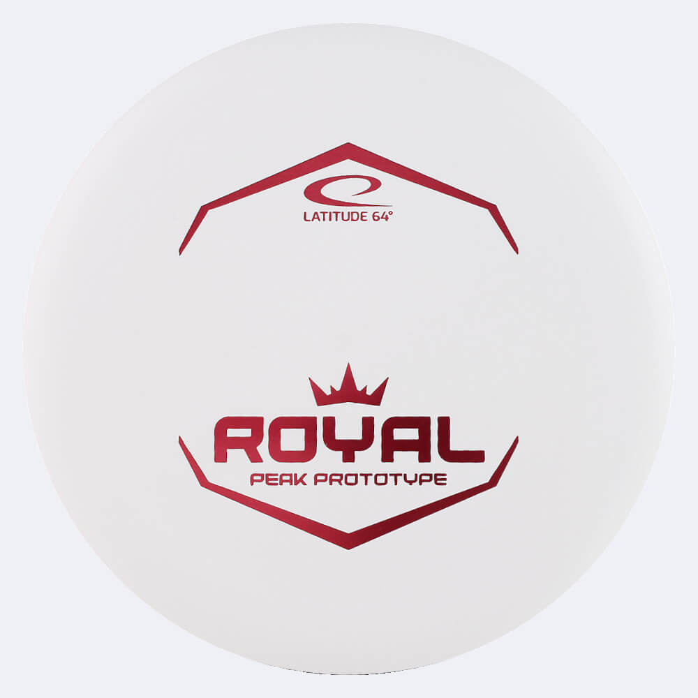 Latitude 64° Peak in white, sense plastic and prototype effect Latitude 64° Peak in white, sense plastic and prototype effect