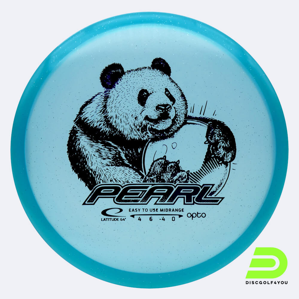 Latitude 64° Pearl in turquoise, opto plastic Latitude 64° Pearl in turquoise, opto plastic