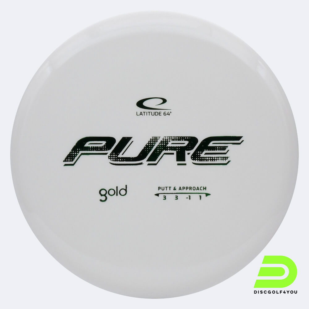 latitude 64° pure in weiss, im gold kunststoff und ohne spezialeffekt Latitude 64° Pure in weiss, im Gold Kunststoff und ohne Spezialeffekt