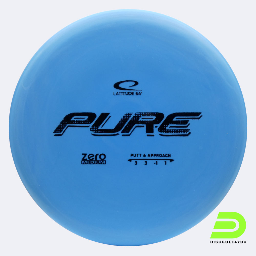Latitude 64° Pure in blue, zero medium plastic Latitude 64° Pure in blue, zero medium plastic
