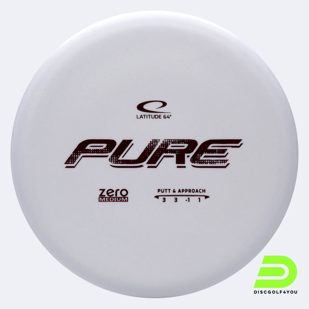 Latitude 64° Pure in white, zero medium plastic Latitude 64° Pure in white, zero medium plastic