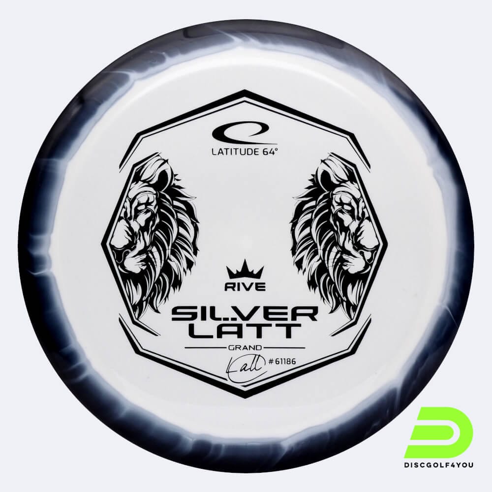 Latitude 64° Rive Silver Lätt in black, grand orbit plastic Latitude 64° Rive Silver Lätt in black, grand orbit plastic