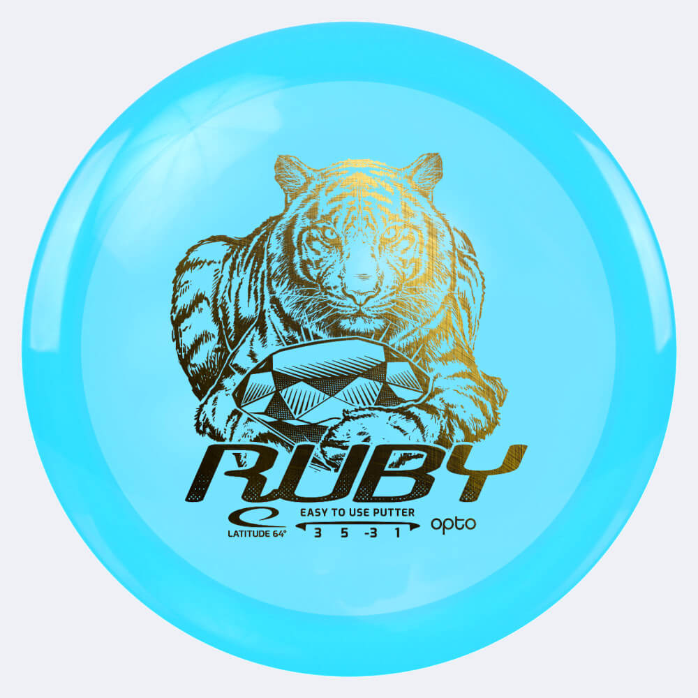 Latitude 64° Ruby in turquoise, opto plastic Latitude 64° Ruby in turquoise, opto plastic