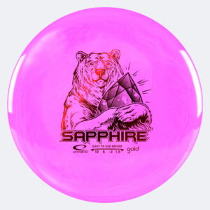 Latitude 64° Sapphire in pink, gold plastic