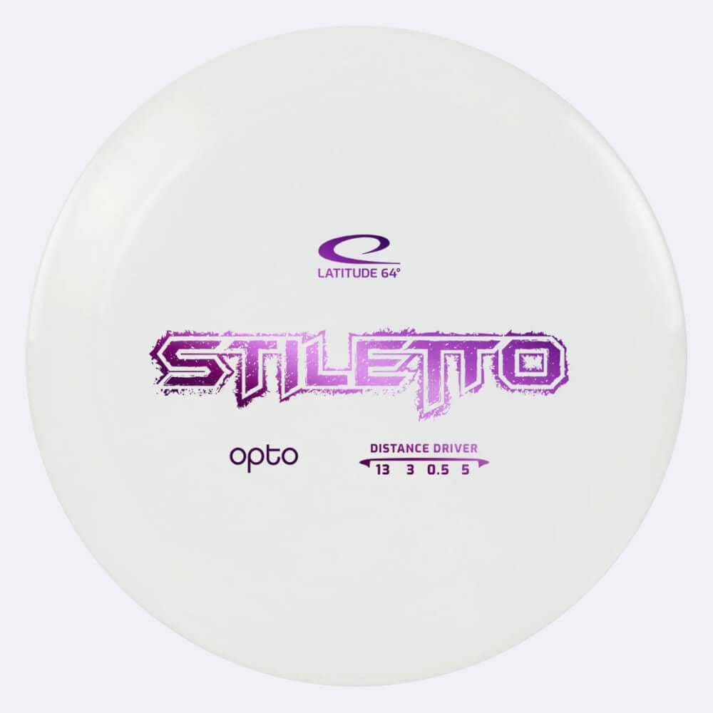 latitude 64° stiletto in weiss, im opto kunststoff und ohne spezialeffekt Latitude 64° Stiletto in weiss, im Opto Kunststoff und ohne Spezialeffekt