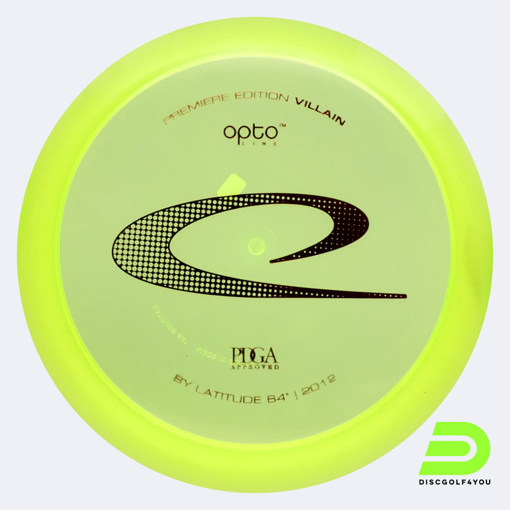 Latitude Villain in yellow, opto plastic Latitude Villain in yellow, opto plastic