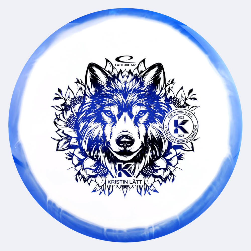 latitude 64° grace kristin lätt in weiss-blau, im grand orbit kunststoff und ohne spezialeffekt Latitude 64° Grace Kristin Lätt in weiss-blau, im Grand Orbit Kunststoff und ohne Spezialeffekt