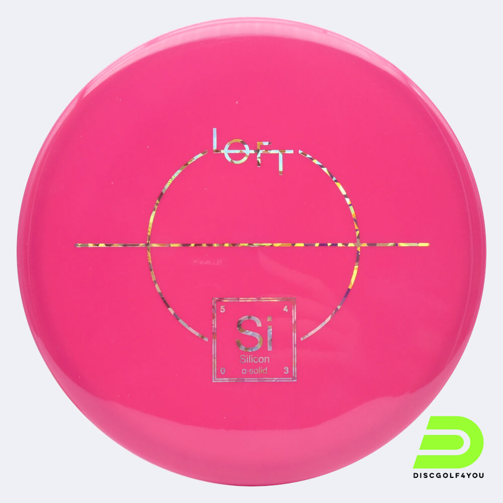 Loft Discs Silicon in pink, alpha-solid plastic Loft Discs Silicon in pink, alpha-solid plastic