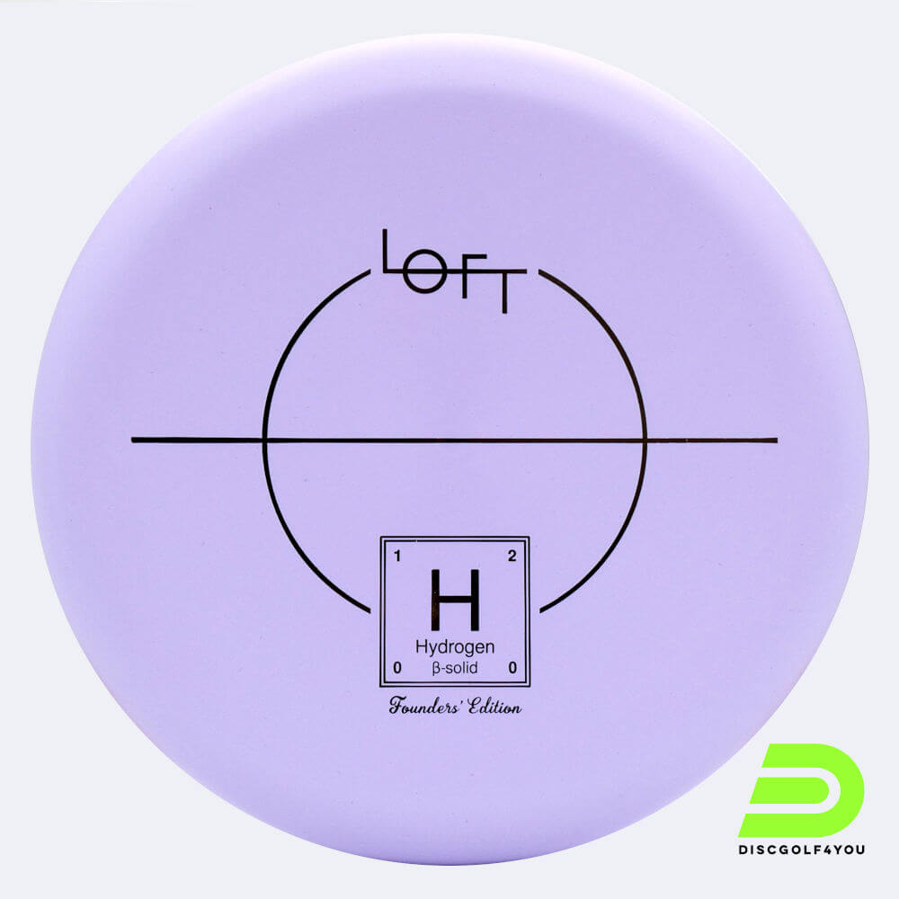 loft discs hydrogen founders edition in violett, im beta-solid kunststoff und ohne spezialeffekt Loft Discs Hydrogen Founders Edition in violett, im beta-solid Kunststoff und ohne Spezialeffekt