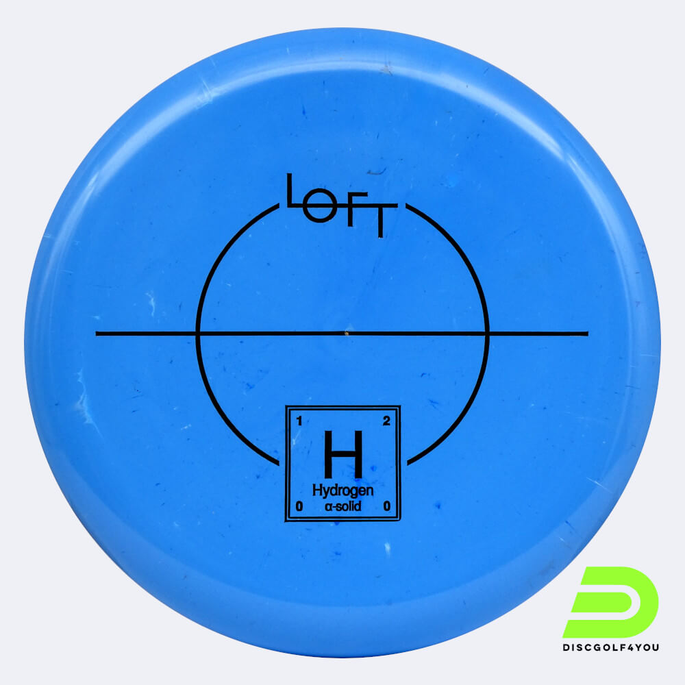 Loft Discs Hydrogen in light-blue, supernova plastic Loft Discs Hydrogen in light-blue, supernova plastic