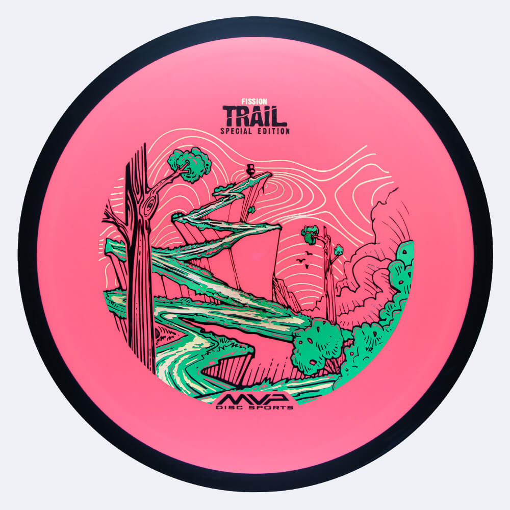 MVP Trail Special Edition in pink, fission plastic MVP Trail Special Edition in pink, fission plastic