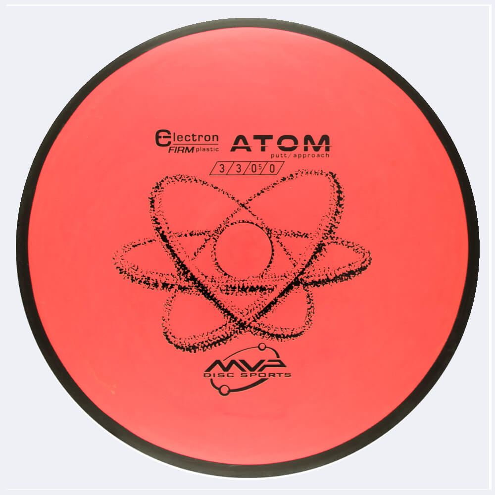 MVP Atom in red, electron firm plastic MVP Atom in red, electron firm plastic