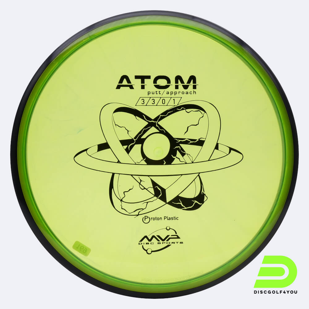 MVP Atom in green, proton plastic MVP Atom in green, proton plastic