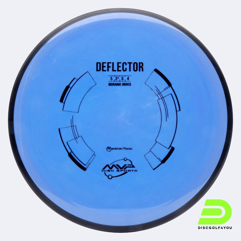 MVP Deflector in blue, neutron plastic MVP Deflector in blue, neutron plastic