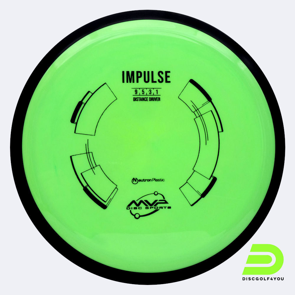 MVP Impulse in green, neutron plastic MVP Impulse in green, neutron plastic
