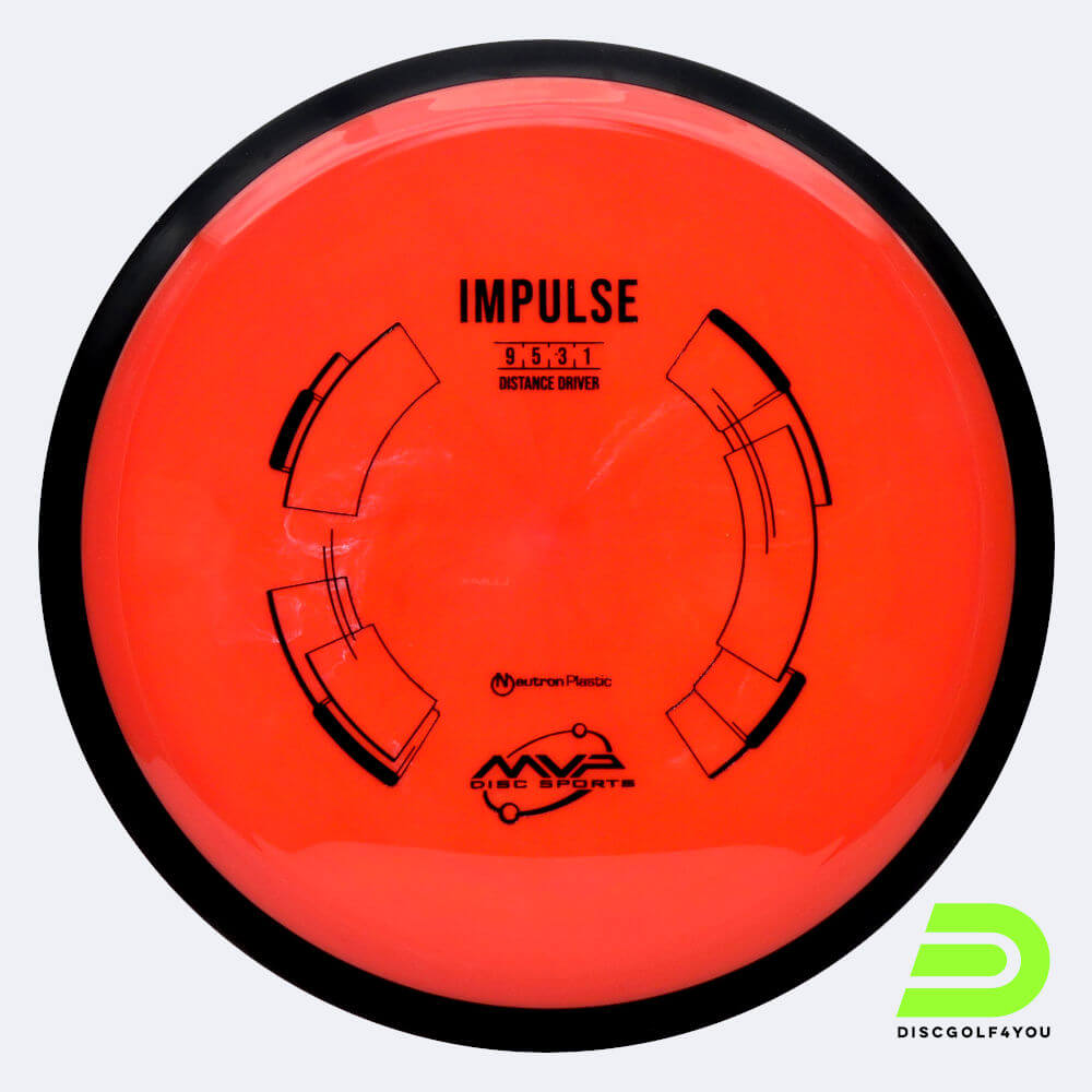 MVP Impulse in red, neutron plastic MVP Impulse in red, neutron plastic