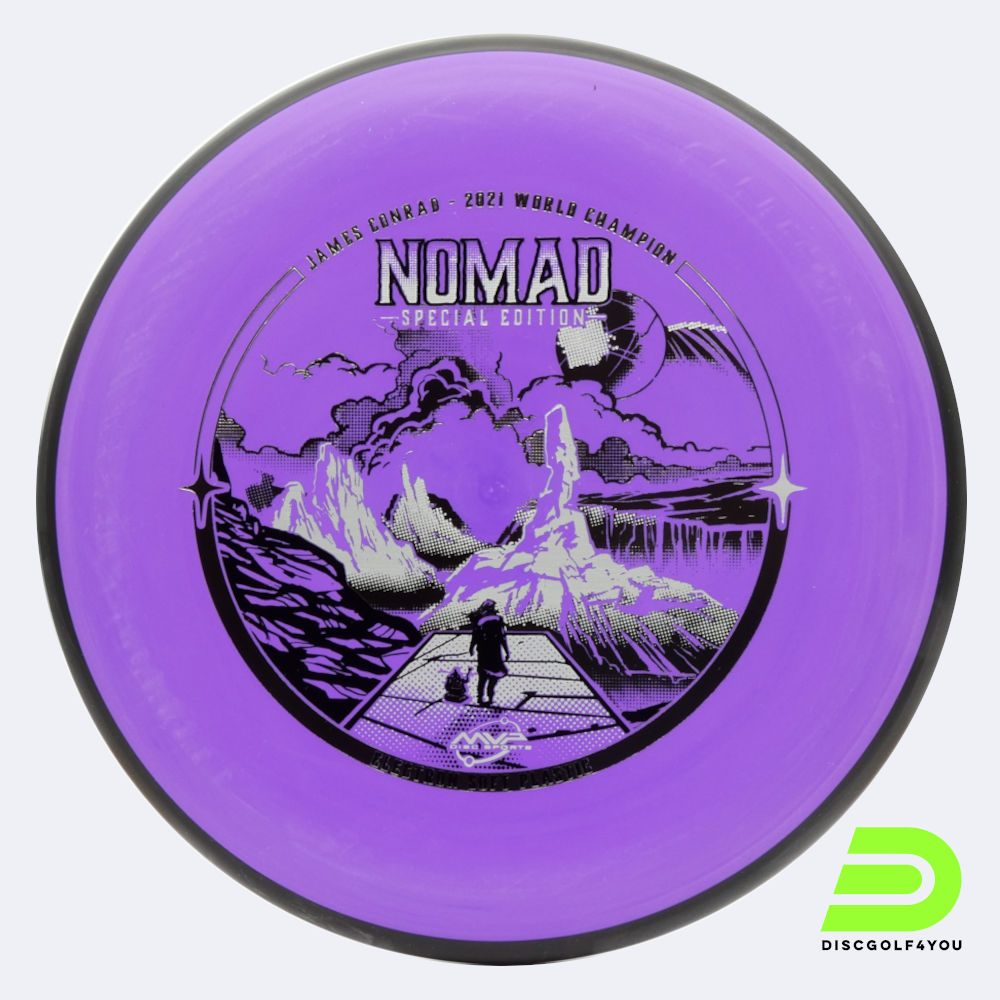 mvp nomad james conrad edition in violett, im electron soft kunststoff und ohne spezialeffekt MVP Nomad James Conrad Edition in violett, im Electron Soft Kunststoff und ohne Spezialeffekt