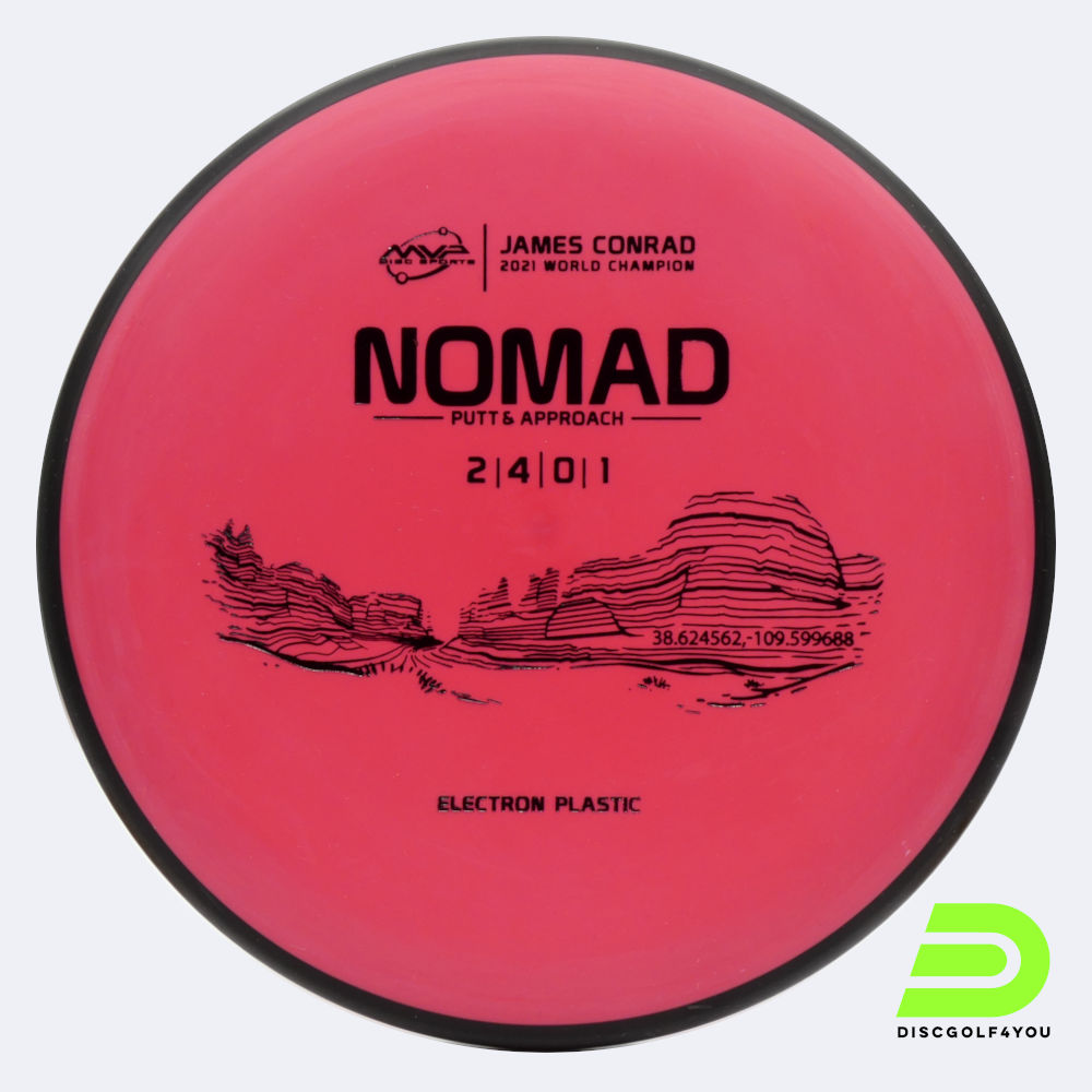MVP Nomad in red, electron plastic MVP Nomad in red, electron plastic