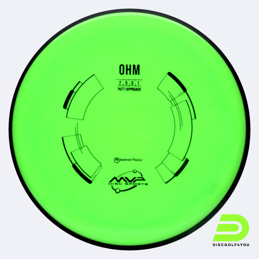 MVP Ohm in light-green, neutron plastic MVP Ohm in light-green, neutron plastic