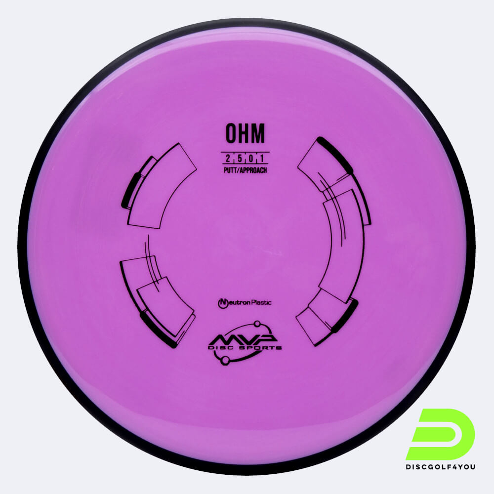 MVP Ohm in purple, neutron plastic MVP Ohm in purple, neutron plastic