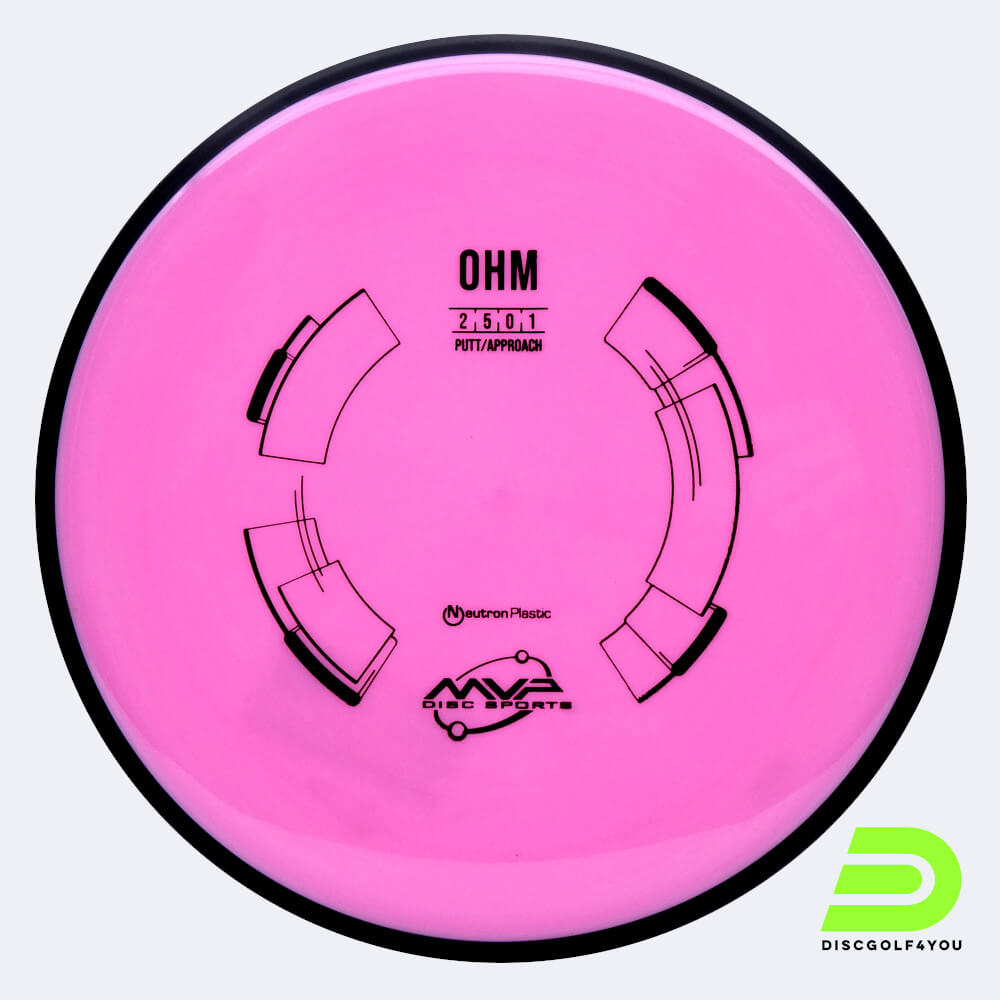 mvp ohm in rosa, im neutron kunststoff und ohne spezialeffekt MVP Ohm in rosa, im Neutron Kunststoff und ohne Spezialeffekt
