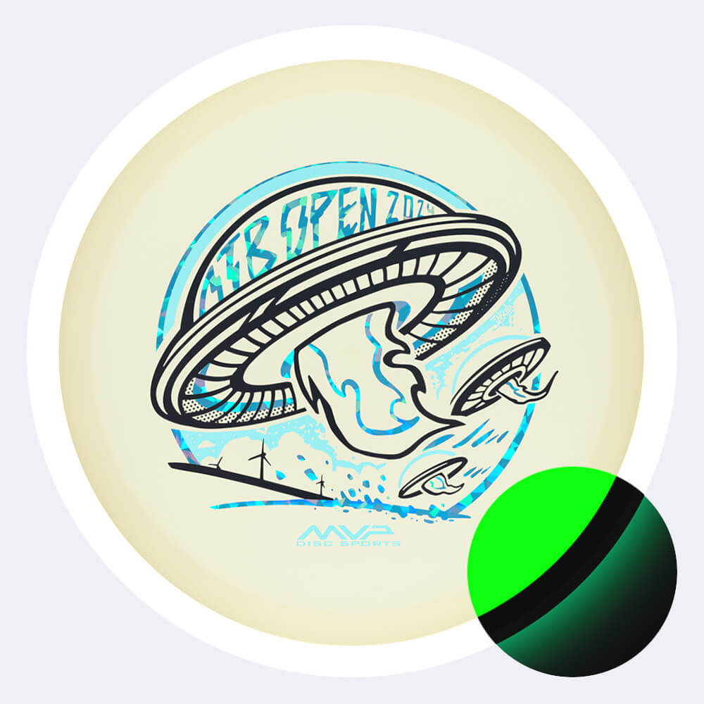 mvp orbital - otb open in weiss, im eclipse kunststoff und glow spezialeffekt MVP Orbital - OTB Open in weiss, im Eclipse Kunststoff und glow Spezialeffekt