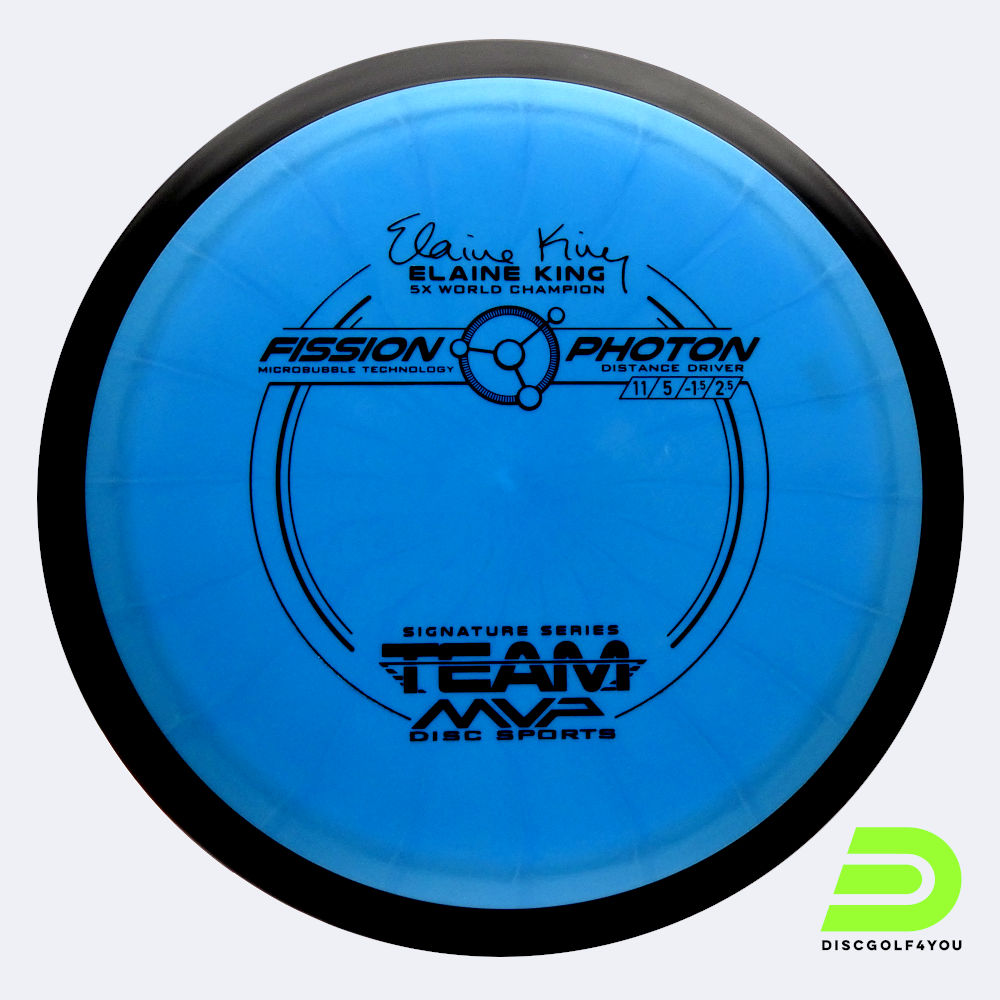 MVP Photon Elaine King in blue, fission plastic MVP Photon Elaine King in blue, fission plastic