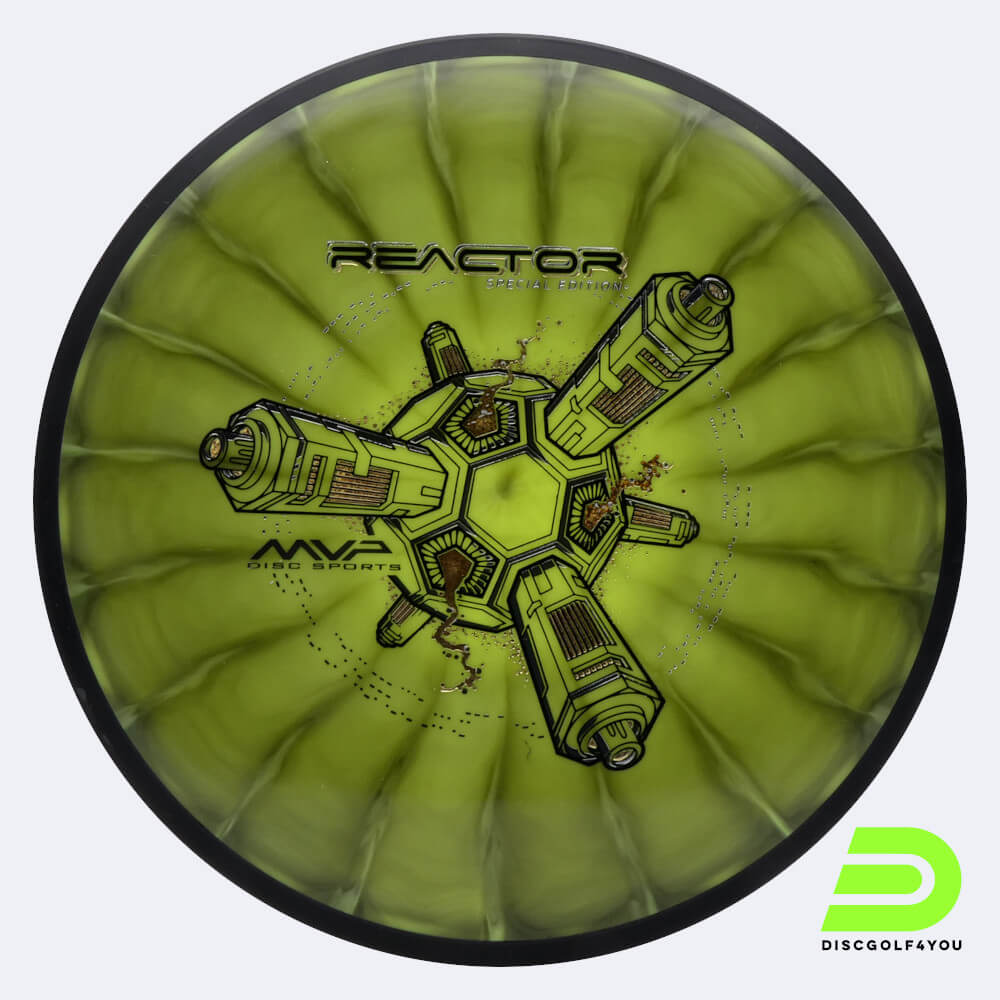 MVP Reactor Special Edition in green, fission plastic and burst effect MVP Reactor Special Edition in green, fission plastic and burst effect