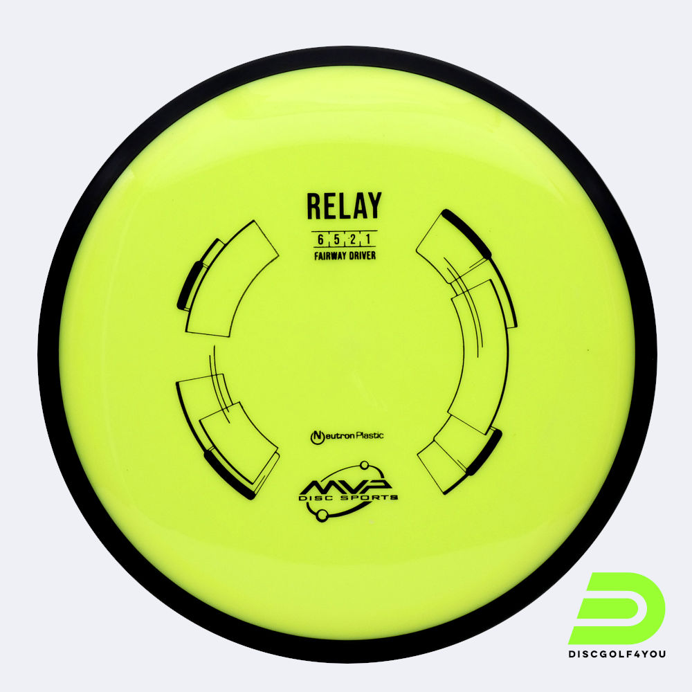 MVP Relay in yellow, neutron plastic MVP Relay in yellow, neutron plastic